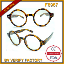 F6967 Rétro Vitage rond formé Occhiali personnalisé lunettes de soleil